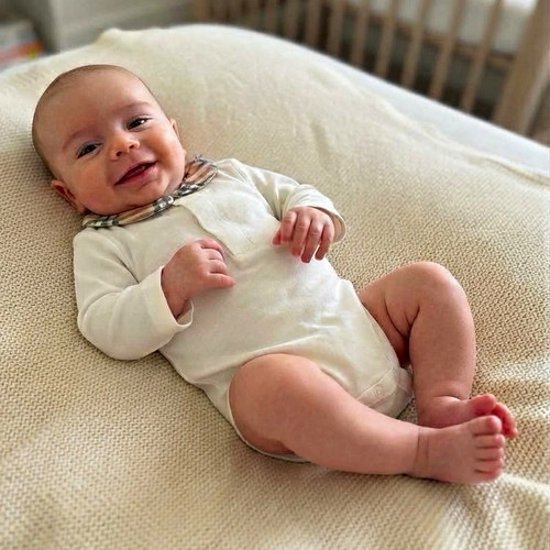 Body burberry bambino bianco - burberry,