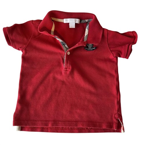 Polo rossa burberry bambino - burberry,