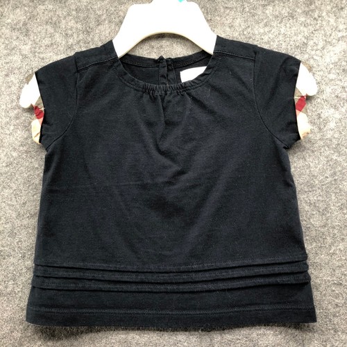 Top nero burberry bambino - nero, 9m