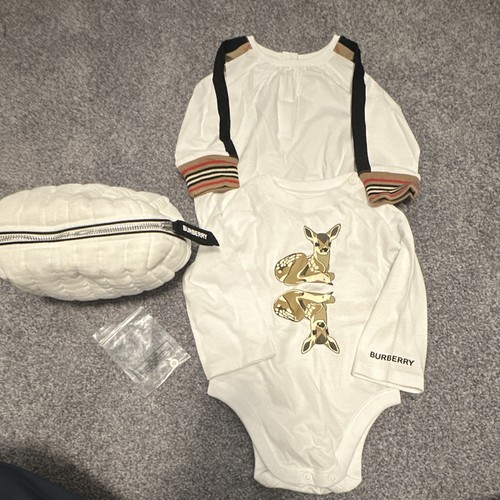 Body burberry bambino bianco - bambino,