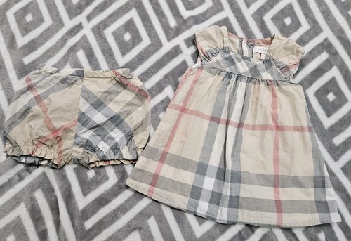 Vestito fiori burberry - fiori, check