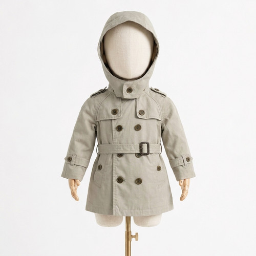 Trench cappotto doppiopetto