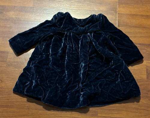 Vestito burberry blu velluto - burberry,