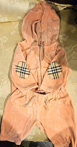 Tuta burberry velluto rosa - burberry,