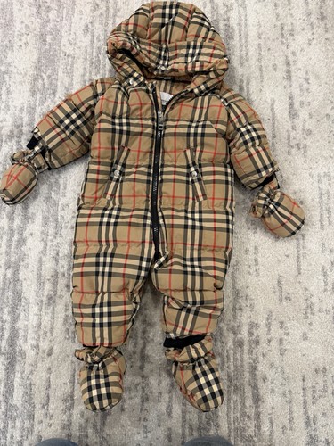 Burberry tuta neve cappotto - burberry,
